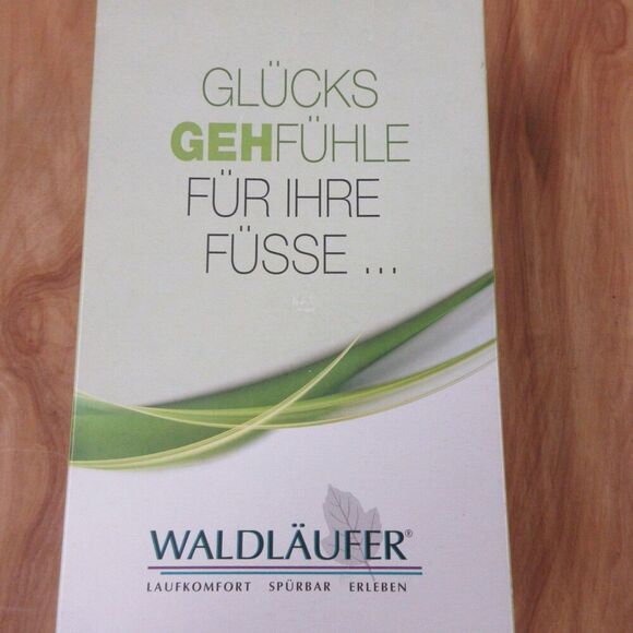 WALDLAUFER Zander Black Glitter Leather Sandals Womens Sz 9 Ortho Comfort Shoes - Picture 13 of 16